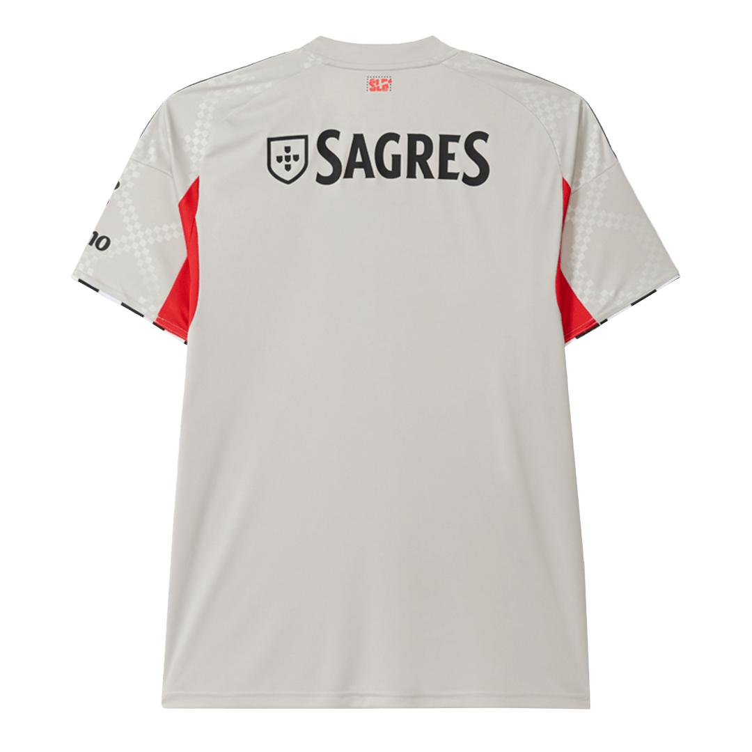 Benfica Fora Camisa 2025/26 bege