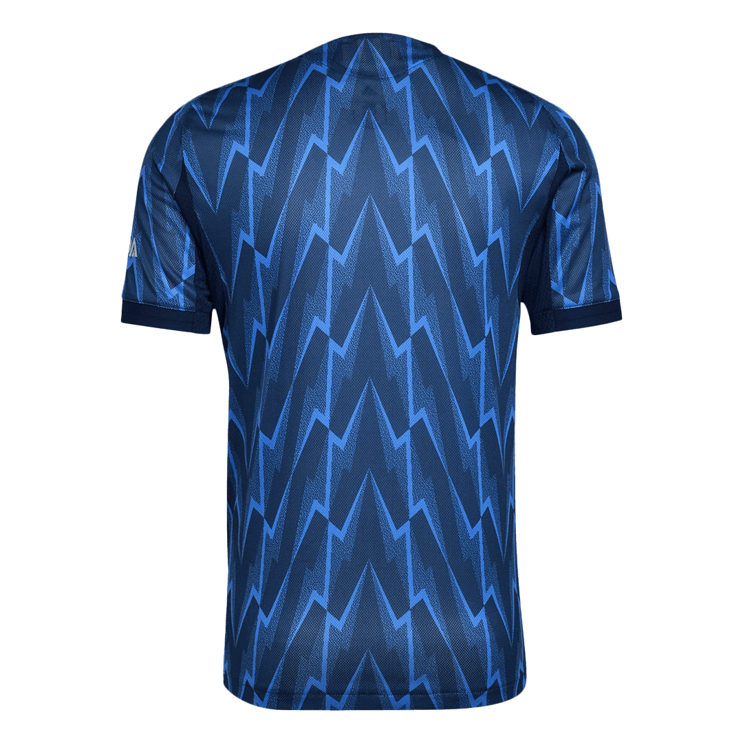 Autêntico Arsenal Fora Futebol Camisas 2025/26 Azul