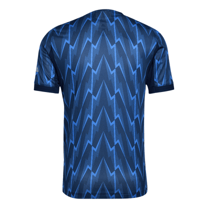 Autêntico Arsenal Fora Futebol Camisas 2025/26 Azul