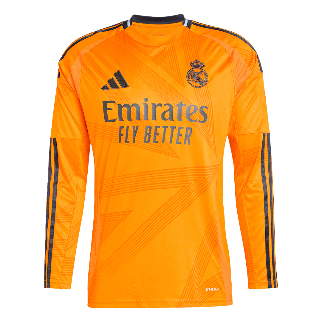 Real Madrid Away Long Sleeve football shirt 2024/25