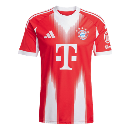 【Super Qualidade】KANE #9 Bayern Munich
 Casa Futebol Camisa 2025/26 Vermelho