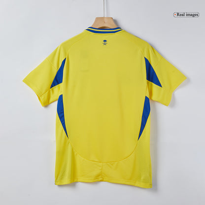 RONALDO #7 Camisola personalizada Camisola de futebol Al Nassr Home 2024/25