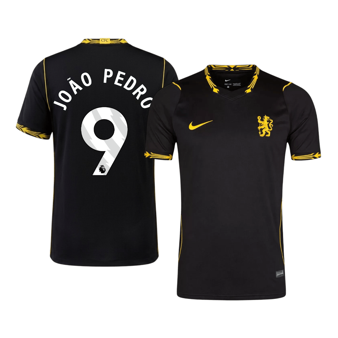 JOÃO PEDRO #9 Chelsea Fora Camisa 2026/27 Preto