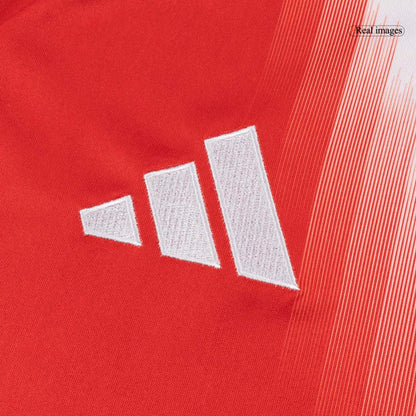 【Super Qualidade】KIMMICH #6 Bayern Munich
 Casa Futebol Camisa 2025/26 Vermelho