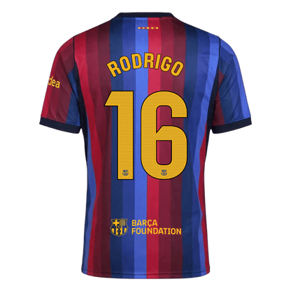 RODRIGO #16 Barcelona Casa Camisa 2026/27