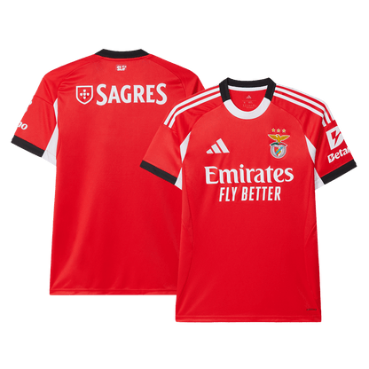 Benfica Casa Camisa 2025/26-Vermelho