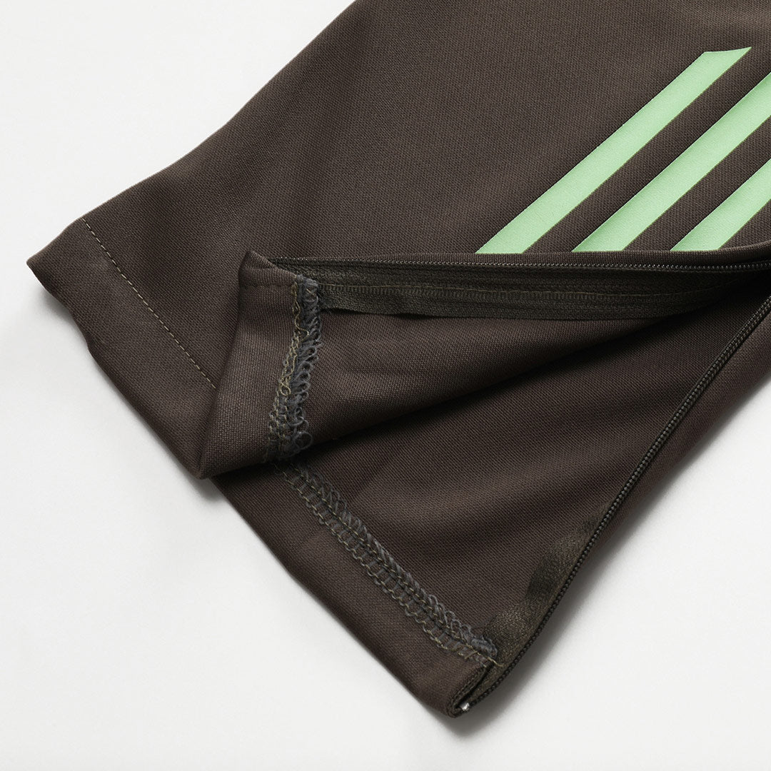 Real Madrid Infantil Zíper Moletom Conjunto (Top+Pants) 2025/26 Verde