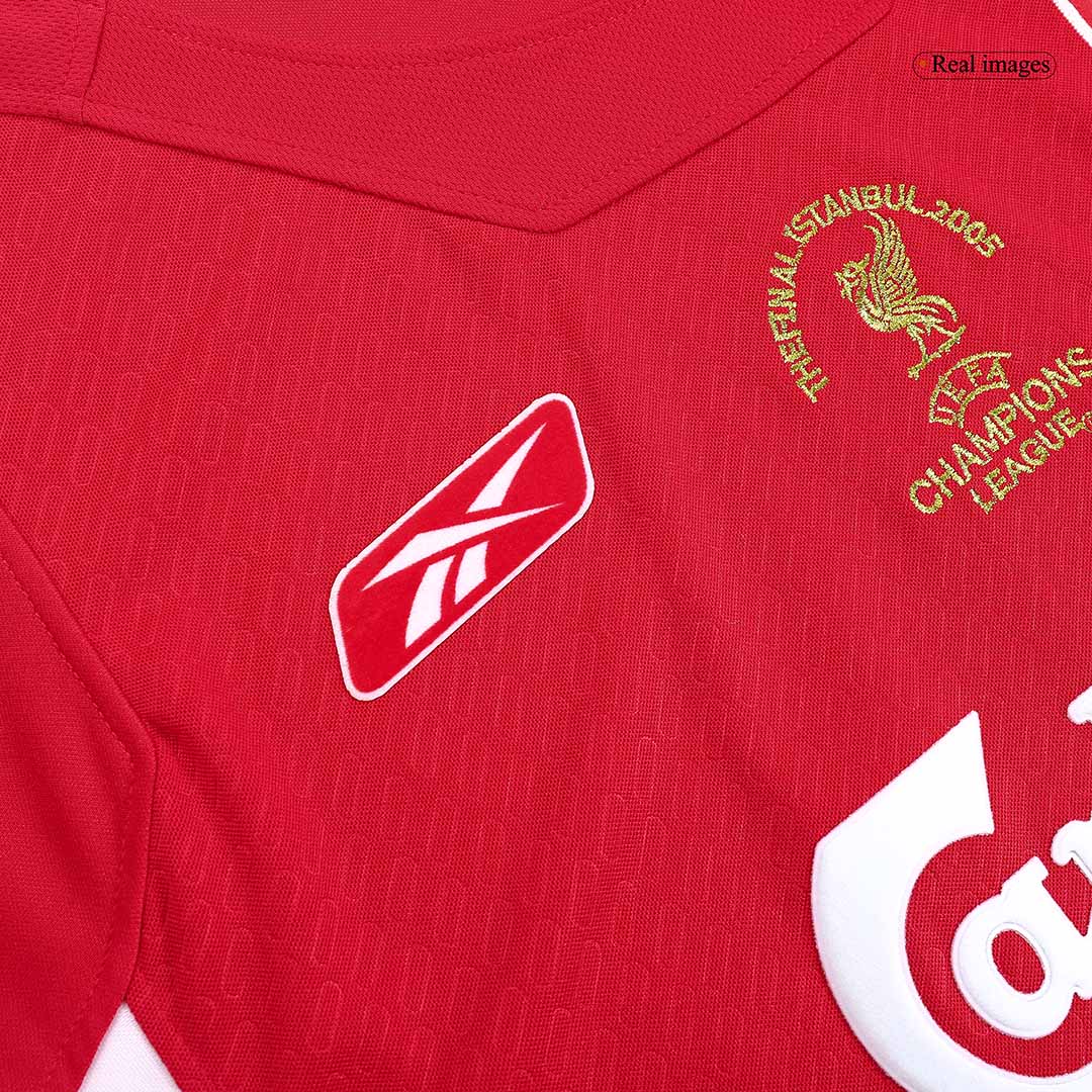 Camisola de futebol retro do Liverpool 2005 - UCL