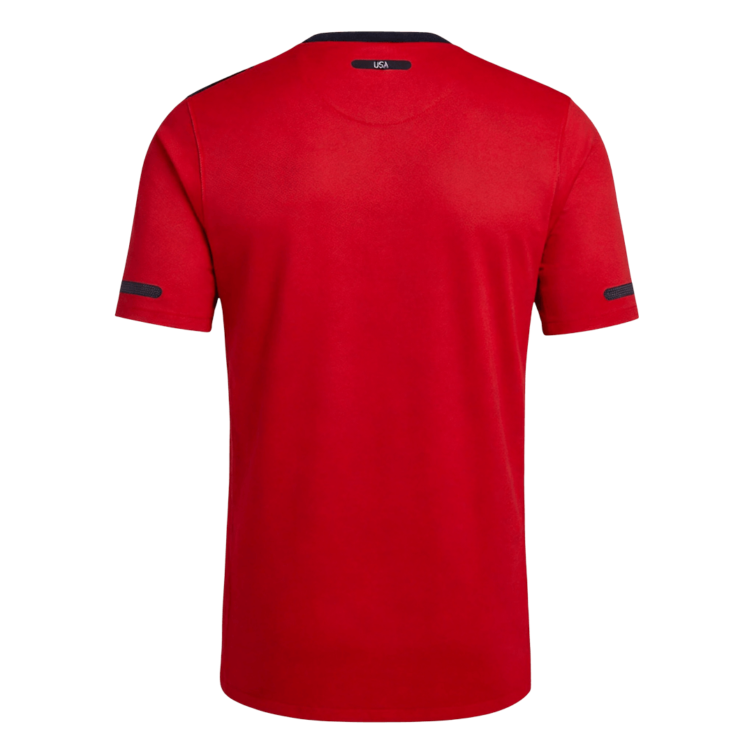 Retrô USA Fora Camisa 2011 Vermelho