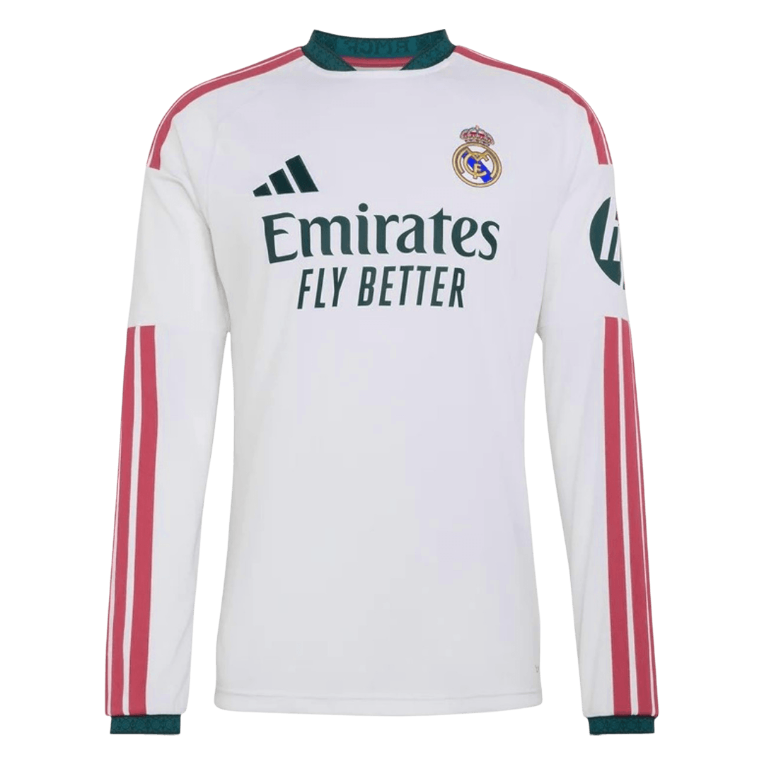 Real Madrid Casa Manga comprida Camisa 2026/27 Branco