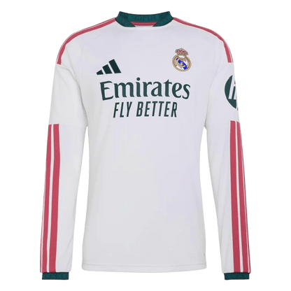 Real Madrid Casa Manga comprida Camisa 2026/27 Branco