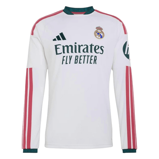 Real Madrid Casa Manga comprida Camisa 2026/27 Branco