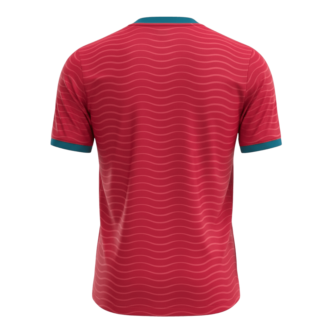 Portugal Casa World Cup Camisa Conjunto(Camisa+Calções) 2026 Vermelho