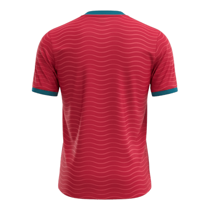 Portugal Casa World Cup Camisa Conjunto(Camisa+Calções) 2026 Vermelho