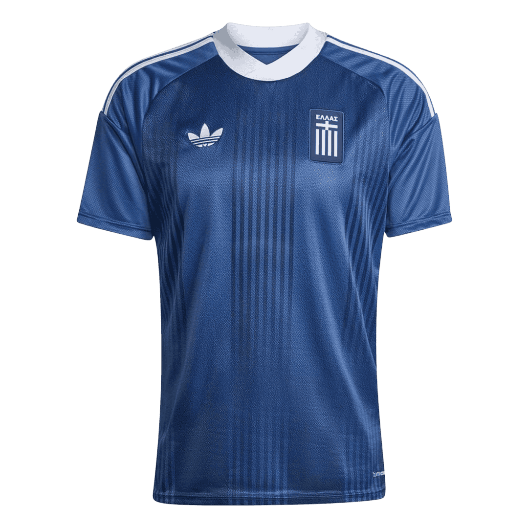 Greece Fora Camisa Copa do Mundo 2026 Azul
