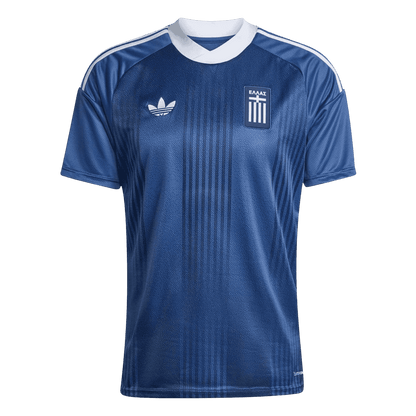Greece Fora Camisa Copa do Mundo 2026 Azul
