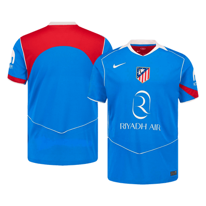 Atletico Madrid 
 Terceira Camisa Conjunto(Camisa+Calções) 2025/26 Azul