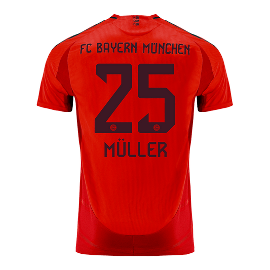 Camisola de futebol Authentic #25 Bayern Munich Home 2024/25