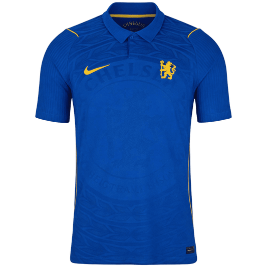 Versão do Jogador Chelsea Casa Futebol Camisas 2026/27 Azul