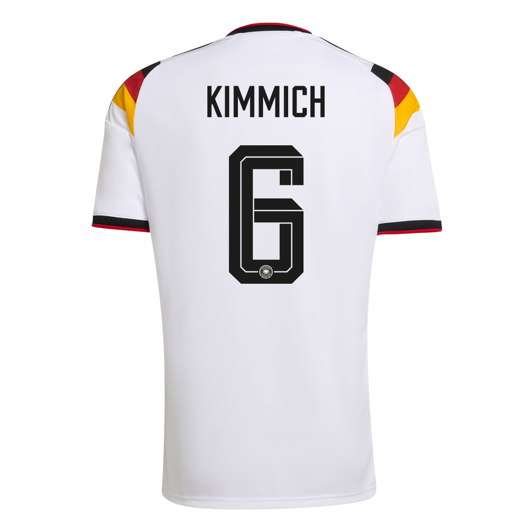 KIMMICH #6 Germany Casa Camisa 2026 Branco