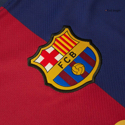 Camisola de futebol personalizada Barcelona vs Travis Scott, camisola principal, 2024/25