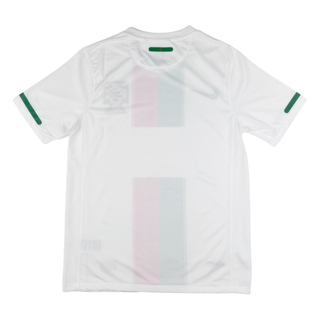 Retrô Portugal Fora Camisa 2010 Branco