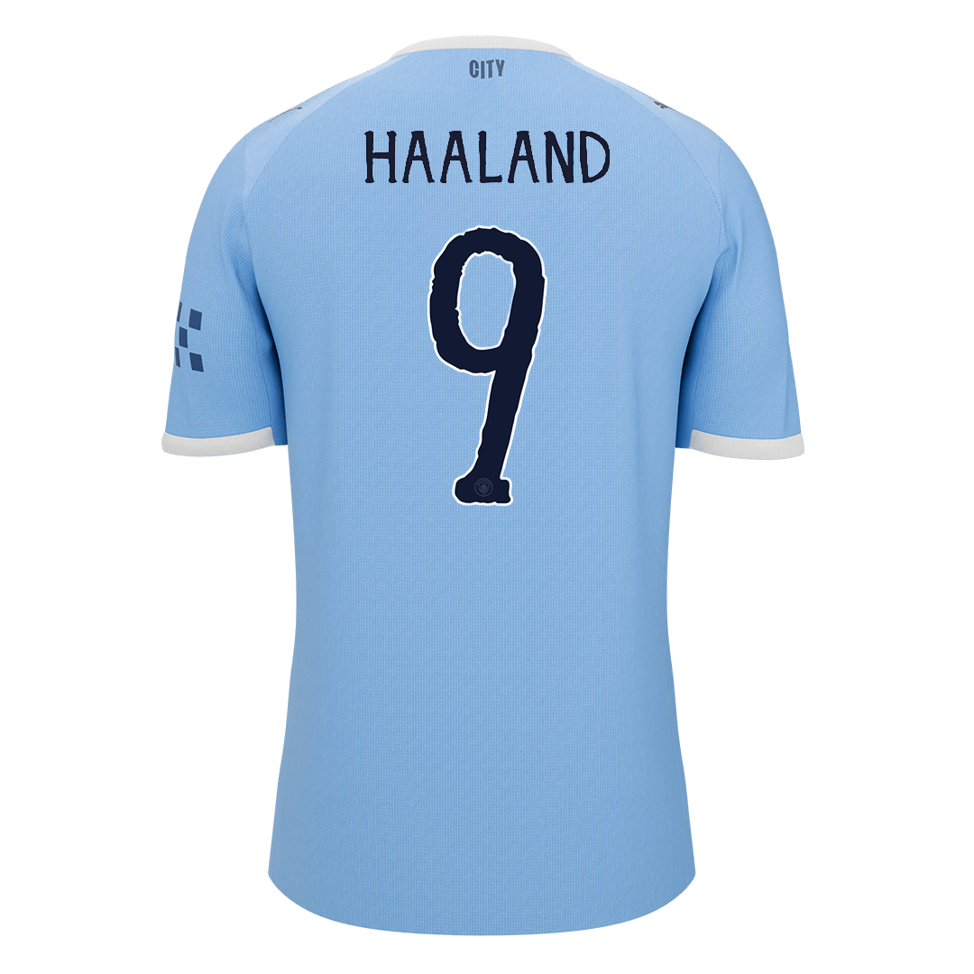 【Super Qualidade】HAALAND #9 Manchester City
 Casa Futebol Camisa 2025/26 Azul - Club World Cup