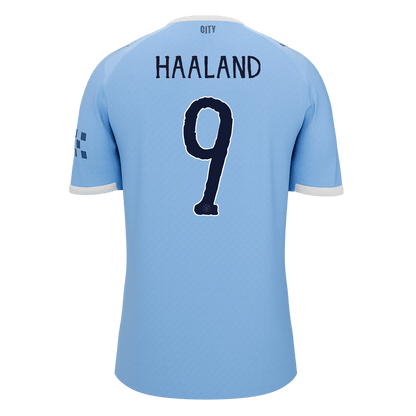 【Super Qualidade】HAALAND #9 Manchester City
 Casa Futebol Camisa 2025/26 Azul - Club World Cup