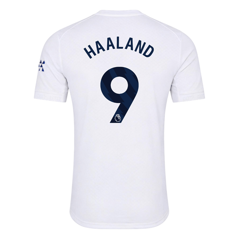 HAALAND #9 Manchester City Terceira Camisa 2026/27 Branco