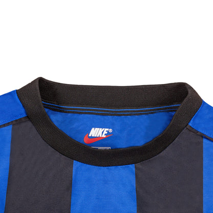 Camisola retro do Inter de Milan RONALDO #9 Camisola de futebol 1999/00