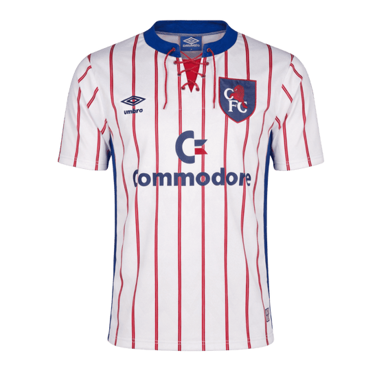 Retrô Chelsea Fora Camisa 1992/94 Branco
