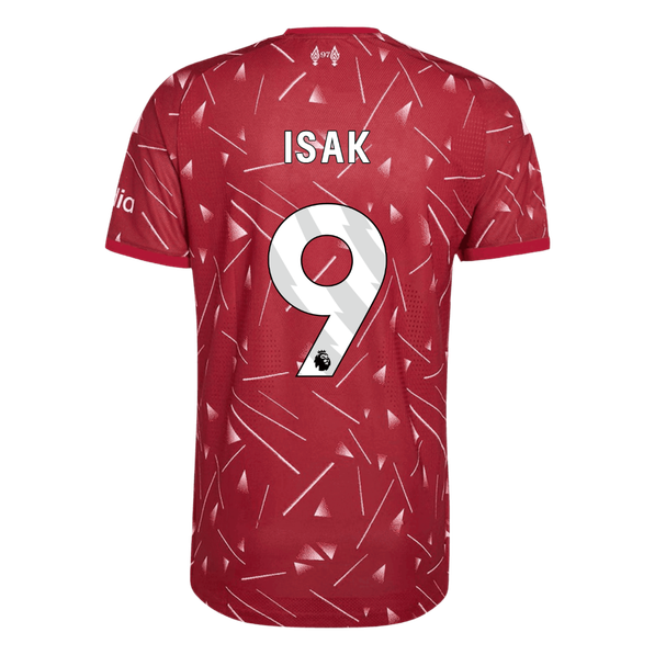 Versão do Jogador ISAK #9 Liverpool Casa Futebol Camisas 2026/27 Vermelho