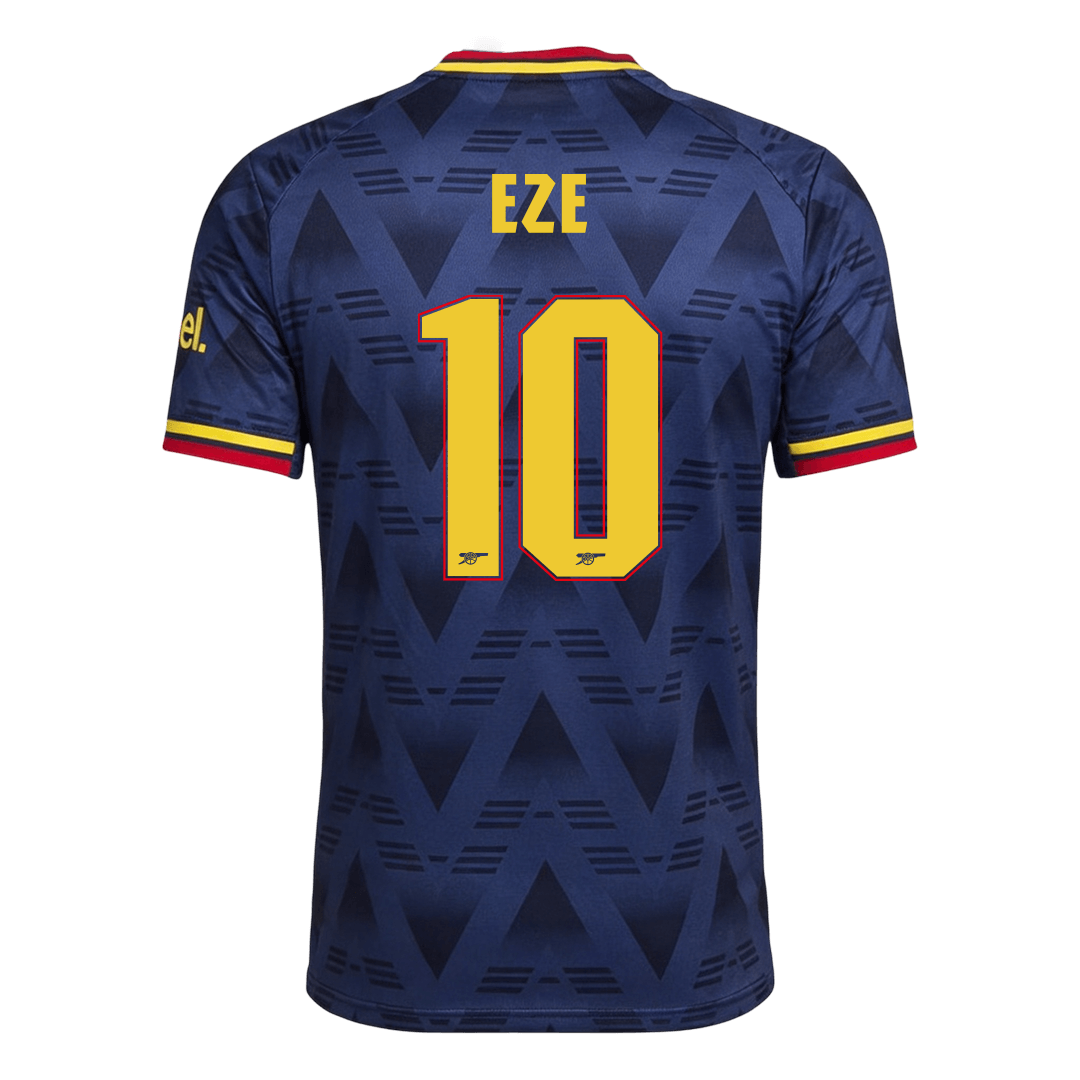 Versão do Jogador EZE #10 Arsenal Fora Futebol Camisas 2026/27 Marinha - UCL