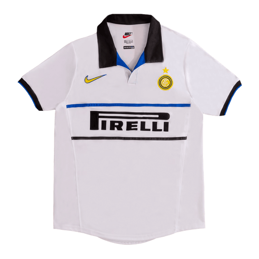 Camisola Inter Milan Retro Fora de Casa Camisola de Futebol 1998/99