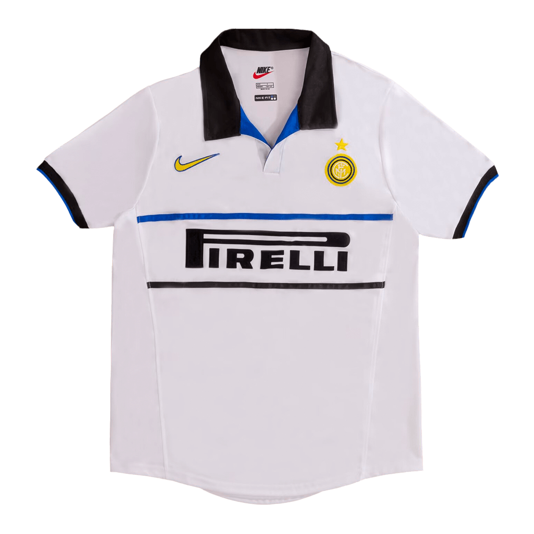 Camisola Inter Milan Retro Fora de Casa Camisola de Futebol 1998/99
