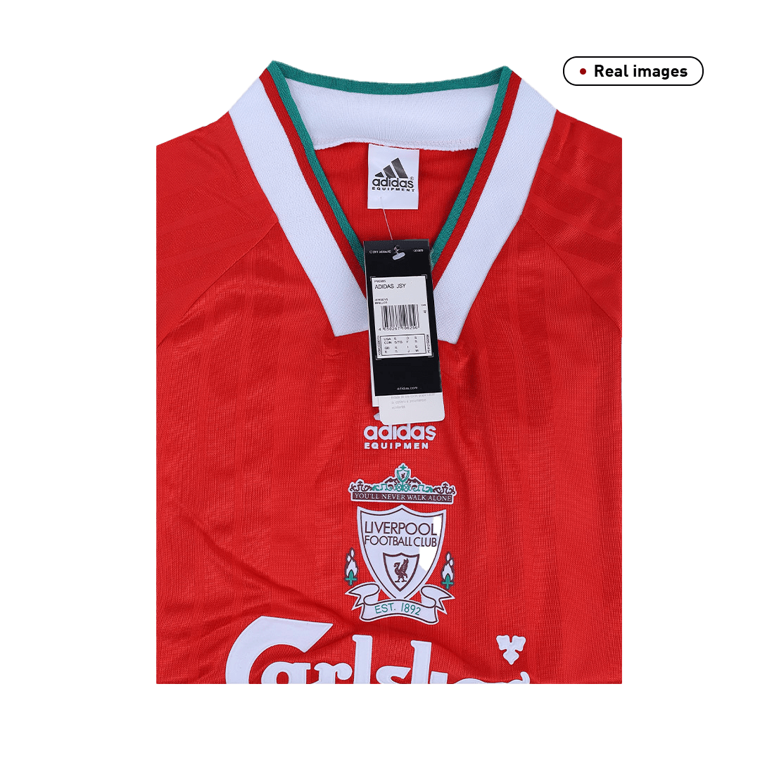 Camisola de futebol retro do Liverpool 1993/95