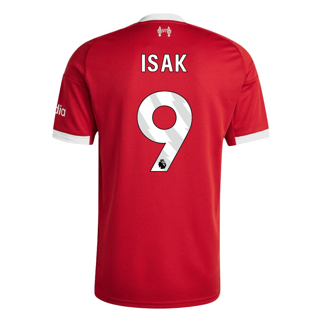 ISAK #9 Liverpool Casa Camisa 2025/26-Vermelho