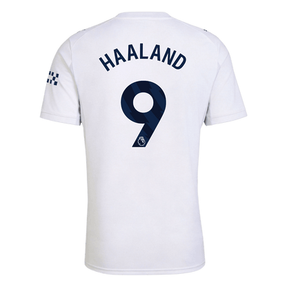 HAALAND #9 Manchester City Terceira Camisa 2026/27 Branco