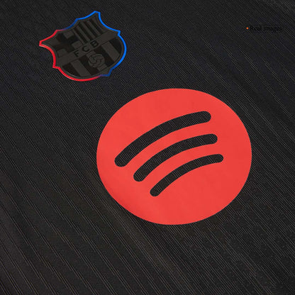 Camisola de Futebol Autêntica do Barcelona Away 2024/25 - Logotipo Spotify sem Texto