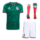 Mexico Casa World Cup Camisa Conjunto(Camisa+Calções+Meias) 2026 Verde