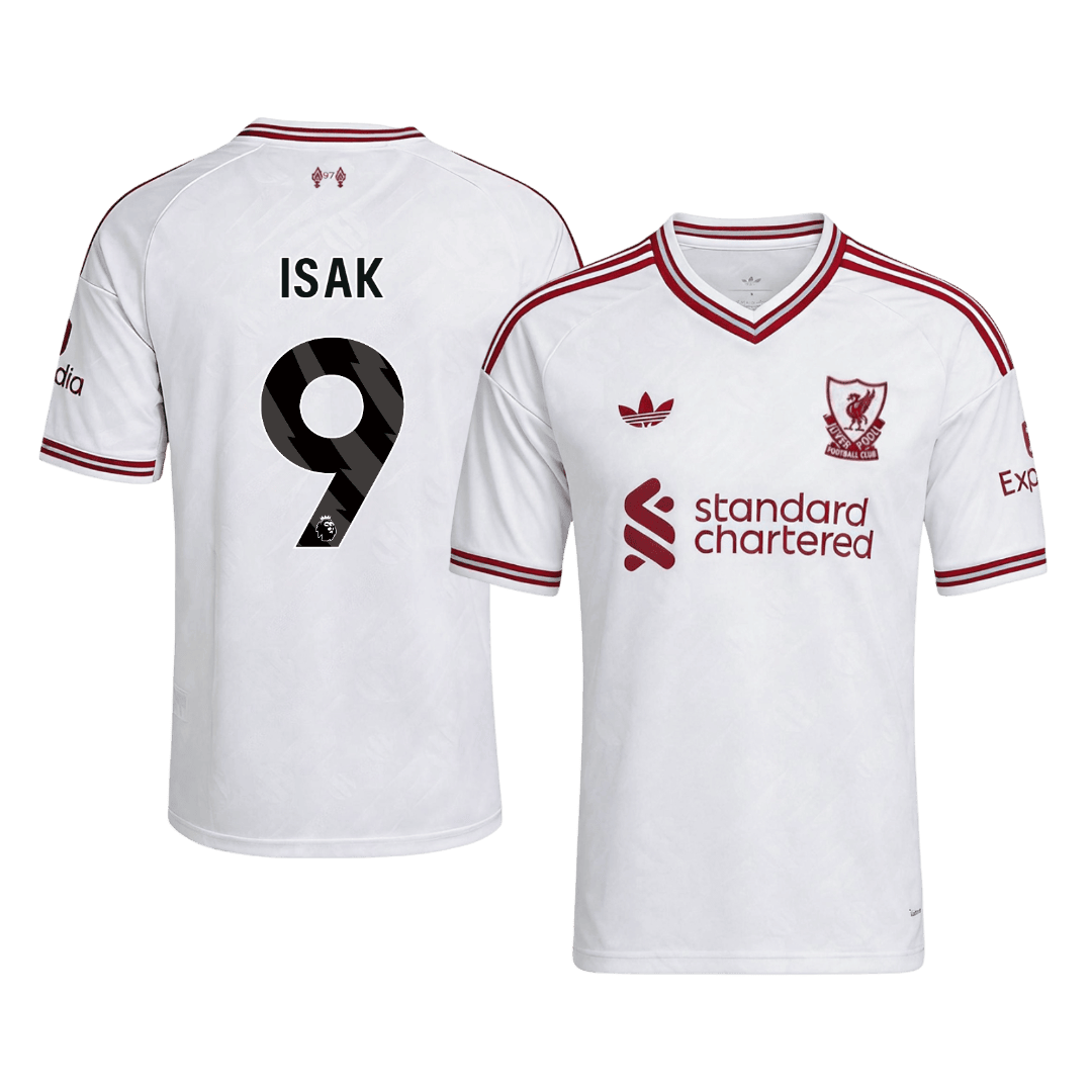 ISAK #9 Liverpool Fora Camisa 2026/27 Branco