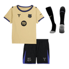 Barcelona 
 Fora 
 Conjunto（Camisa + Calção + Meias) 2025/26