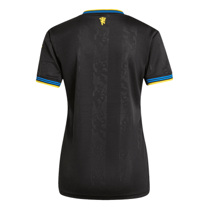 Mulheres Manchester United Camisa 2025/26- Preto