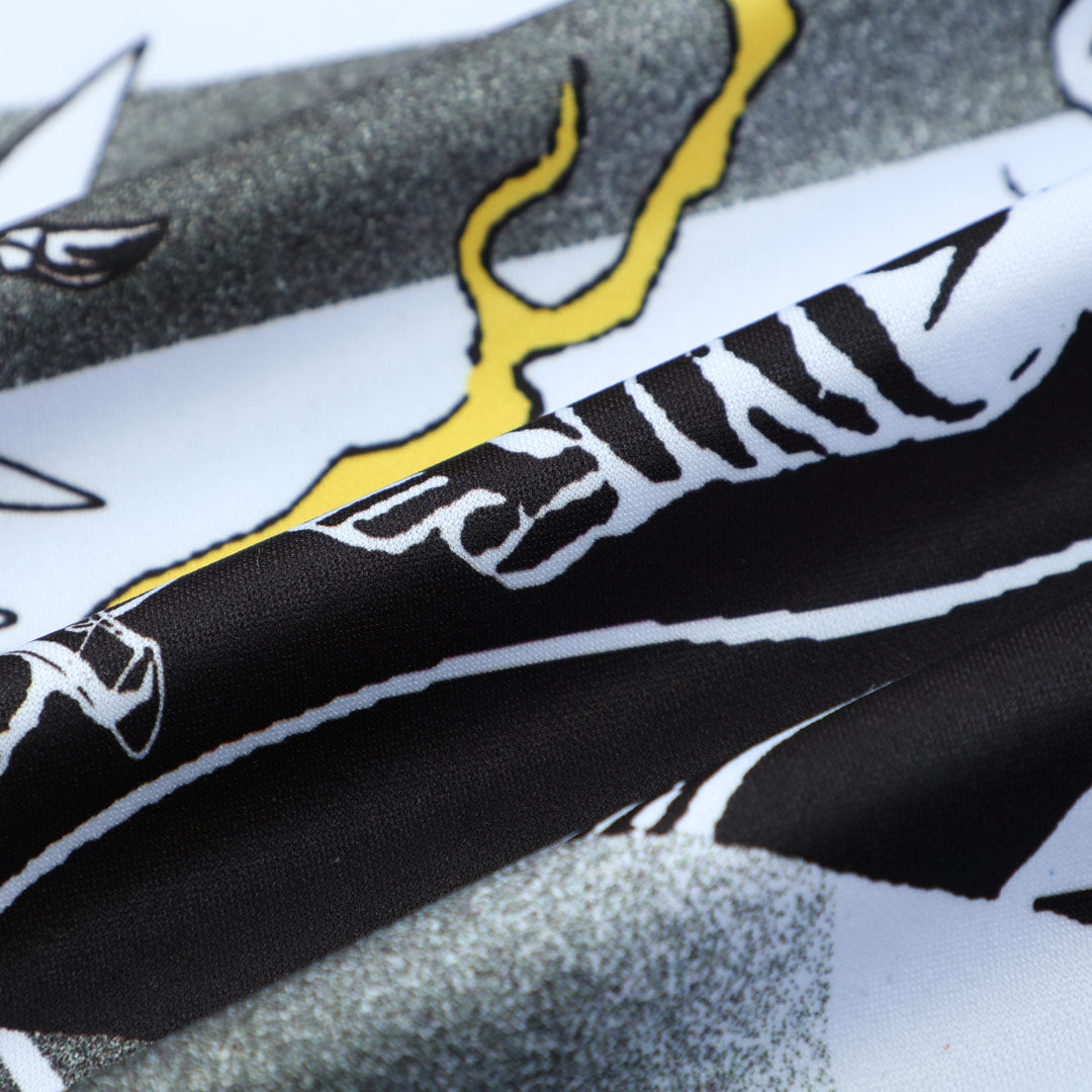 Real Madrid Zíper Moletom Conjunto (Top+Calças) 2025/26 Preto