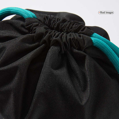 Real Madrid Mochila De Ginástica Preta