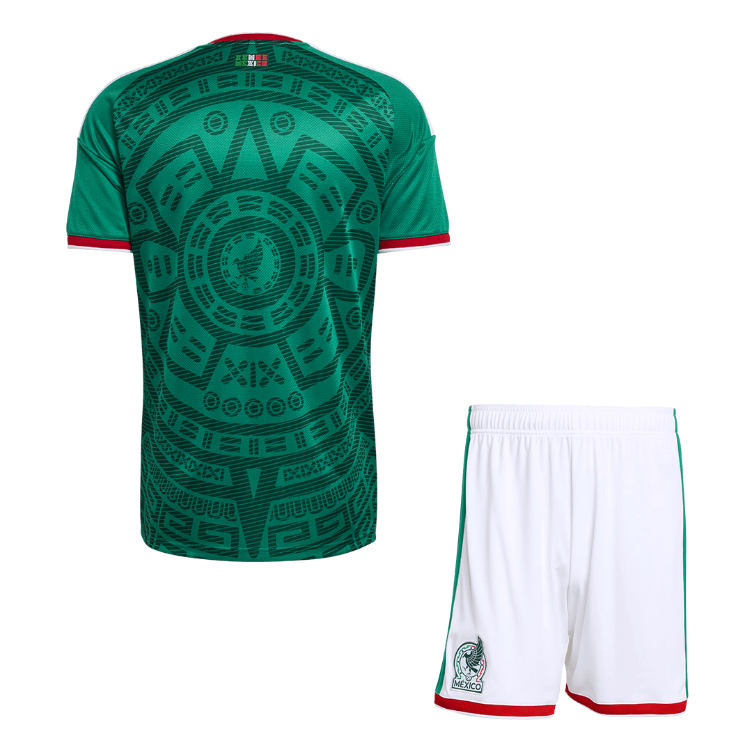 Mexico Casa World Cup Camisa Conjunto(Camisa+Calções) 2026 Verde