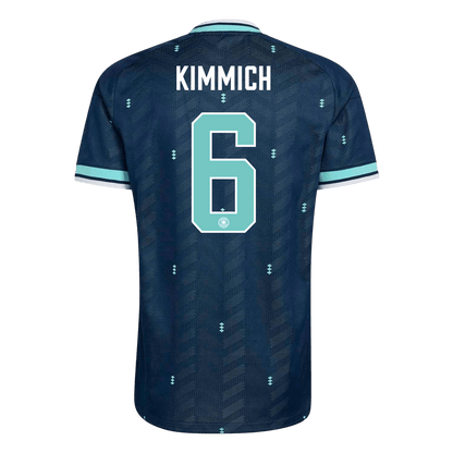 Versão do Jogador KIMMIC #6 Germany Fora Copa do Mundo Futebol Camisas 2026 Marinha
