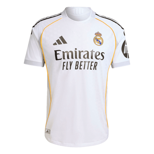 Autêntico Real Madrid Casa Futebol Camisas 2025/26 Branco