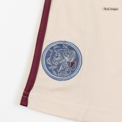 Ajax Infantil 
 Fora Terceira Futebol Camisa 2025/26 Branco