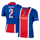 Versão do Jogador HAKIMI #2 PSG Casa Futebol Camisas 2026/27 Azul